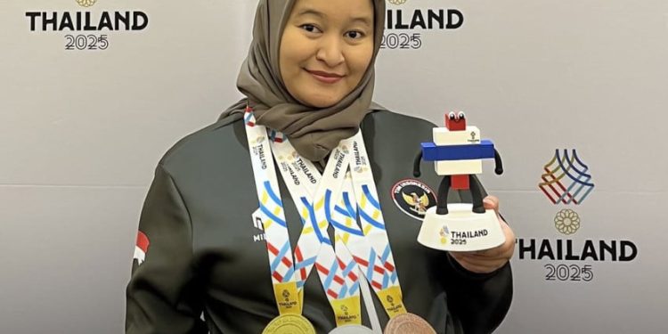 Pecatur Andalan Bekasi Borong 3 Medali di SEA Games 2025