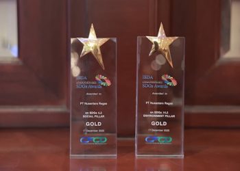 Nusantara Regas Raih Dua Penghargaan Gold di Indonesian SDGs Awards 2025