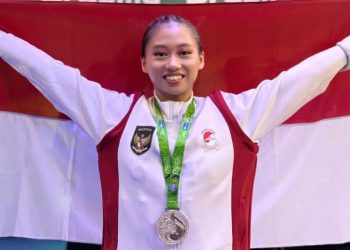 Patricia Geraldine Persembahkan Medali Emas ke-44 untuk Indonesia dari Wushu SEA Games 2025