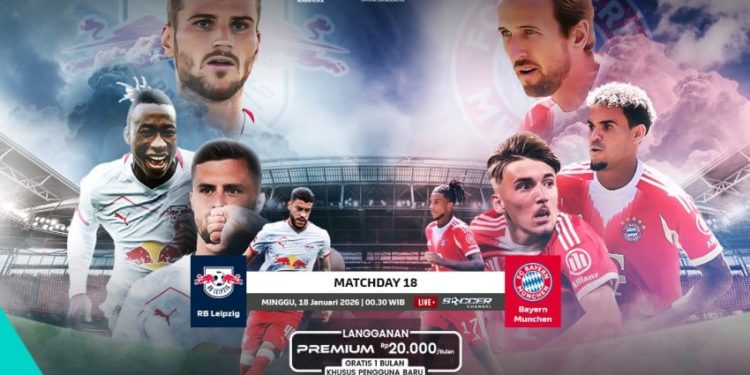 Lanjutkan Tren Positif, Jadwal RB Leipzig vs Bayern Munchen Bundesliga 2025/26 Streaming