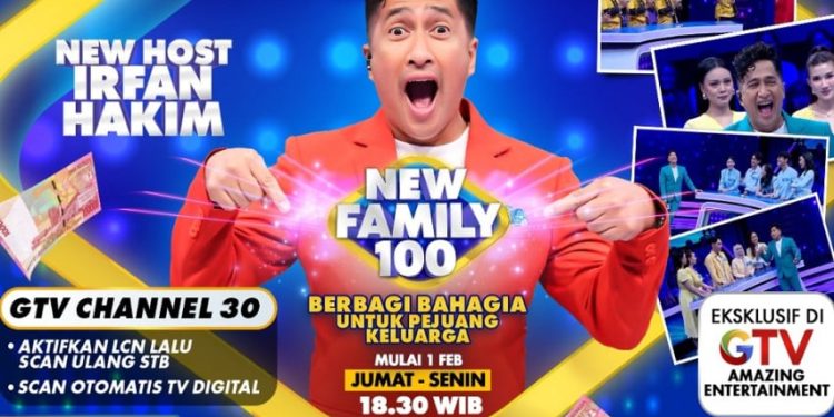 Keluarga Baru 100, Irfan Hakim Siap Sebarkan Kebahagiaan dan Hadiah Menarik