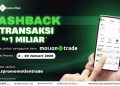Promo Awal Tahun, Ajak Investor Baru Raih Cashback Transaksi Hingga Rp1 Miliar