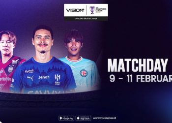 Jadwal Pertandingan dan Streaming Langsung di VISION