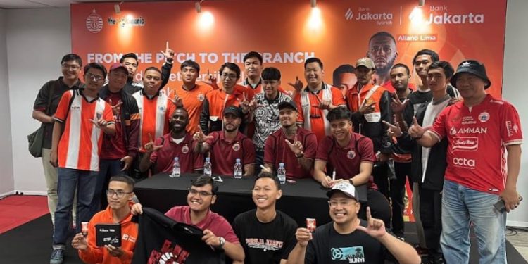 Sinergi Bank Jakarta dan Persija Lewat Meet and Greet Jakmania