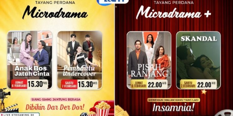 Cinta Terlarang dan Skandal Kekuasaan Siap Temani Akhir Pekan dengan Microdrama & Microdrama+