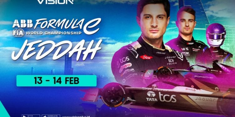 Rd 5 Jeddah E-Prix Siap Hiasi Akhir Pekanmu di VISION