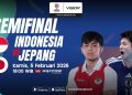Indonesia vs Jepang Semifinal AFC Futsal Asian Cup 2026 Menuju Final Link Streaming