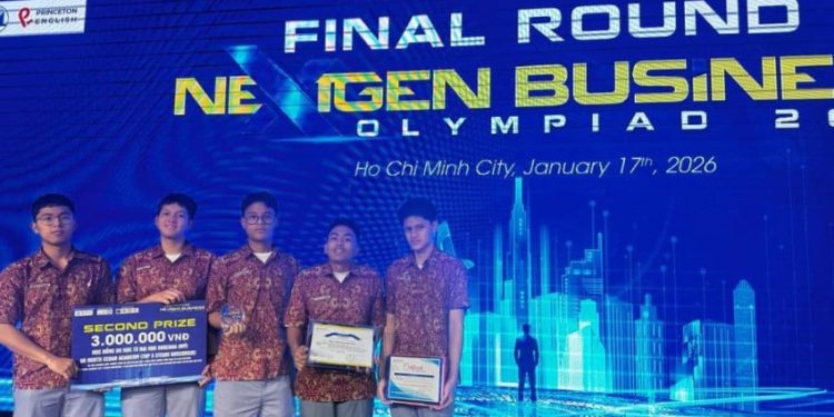 Siswa SMA Kebayoran Raih Prestasi Internasional di Ajang NextGen Vietnam