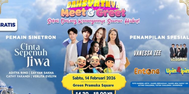 Vanessa Zee Hadir di Acara Meet and Greet Cinta Sepenuh Jiwa yang Meriah!
